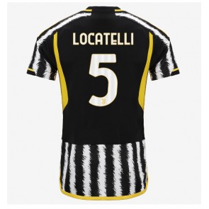 Juventus Manuel Locatelli #5 Hemmatröja 2023-24 Kortärmad